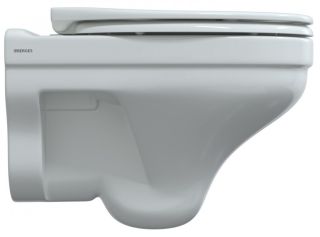 Подвесной унитаз Berges Albit Rimless белый 082146 сиденье Optim SO микролифт быстросъёмное