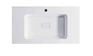 Тумба с раковиной Astra-Form Альфа 3060007ncss3502-y+04010008 90 см серо-бежевый матовый