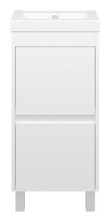 Напольная тумба под раковину Misty Алиса 40см белый