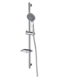 Комплект для душа Aquatek Вега AQ1076CR 3 в 1 AQ1066CR+AQ2454CR+AQ2011CR хром