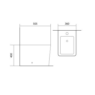 Биде Aquatek Либра AQ1266N-00 Белое