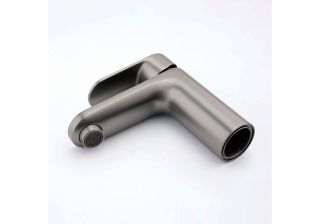 Смеситель для раковины Aquatek Ника AQ1810BGM оружейная сталь