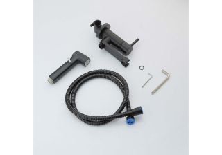 Гигиенический душ со смесителем Aquatek Ника AQ1819MB черный