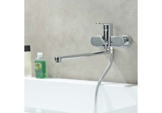 Смеситель для ванны Aquatek Ника AQ1842CR хром