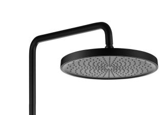 Душевая стойка Aquatek AQ2043MB с термостатом чёрный матовый