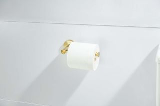 Бумагодержатель Aquatek Европа AQ4108BG шлифованное золото