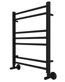 Водяной полотенцесушитель Aquatek Вега AQ DR0760BL П7 50x60см чёрный муар