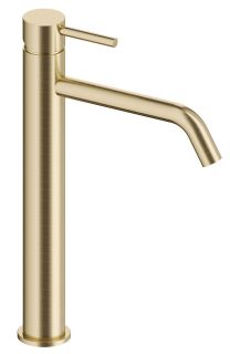 Смеситель для раковины AQUAme Siena AQM6214BG шлифованное золото