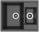 Кухонная мойка Dr. Gans Астра 620К чёрный