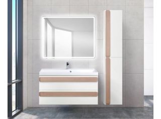 Шкаф-колонна BelBagno правосторонний 160x33см Pietra Bianca AURORA-1600-2A-SC-PB-P-R