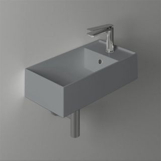 Раковина SIMAS AGILE AG50 cemento  matt*1 серая 50 см