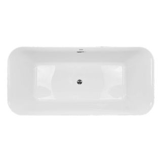 Акриловая ванна Azario ROVETA AZ-6615 свободностоящая 1700х800х580