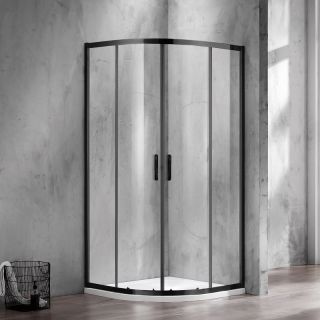 Душевое ограждение Azario MILTON AZ-ND2142 900 Black