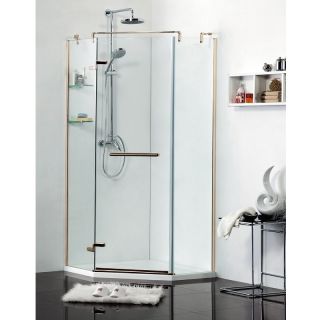 Душевое ограждение Azario MONTREAL AZ-NWG3231 900 L GOLD