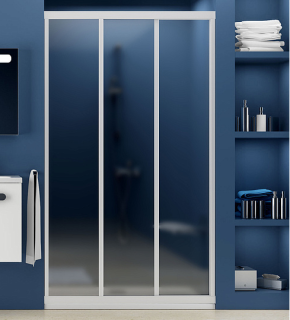 Душевая дверь Ravak Supernova ASDP3-120 00VG0102ZG Grape профиль белый