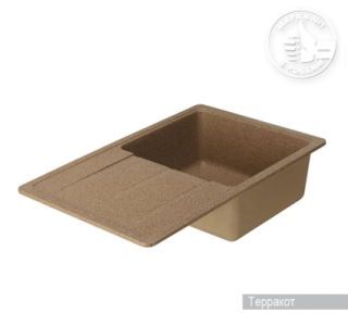 Мойка кухонная Акватон Аманда 78см терракотовый