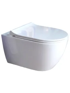 Комплект SET AQUATEK ПОЛАРИС-01-019 4в1 унитаз с инсталляцией кнопкой и сиденьем микролифт