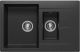 Мойка кухонная Polygran BRIG-770 чёрный 621404
