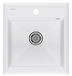 Мойка кухонная Paulmark Stepia PM114651-WH белый