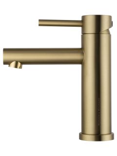 Смеситель для раковины Wonzon & Woghand WW-H9089-BG брашированное золото