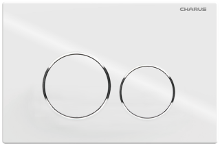 Клавиша смыва Charus Spazio FP.330.14.01 белый глянцевый