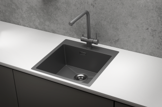 Мойка кухонная Granula 5151, ГРАФИТ МАТОВЫЙ