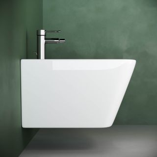 Биде подвесное Ceramica Nova Metric CN3008 белый