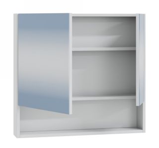 Зеркальный шкаф СанТа Сити 700352 70см белый