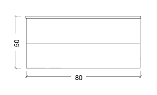 Тумба под раковину Armadi Art Neoart 80см капучино 830-080-CP