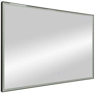 Зеркало с подсветкой и функцией антизапотевания Art&Max Arezzo 120x80см чёрный AM-Are-1200-800-DS-FC-H-Nero