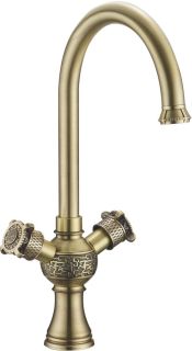Смеситель для кухни ZORG Antic A 2004K-BR
