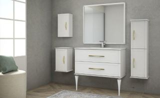 Тумба под раковину Cezares 74x55 Bianco opaco Tiffany 54948