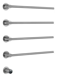 Полотенцесушитель электрический встраиваемый Wonzon & Woghand Dortmund WW-A365-BR 58x67 см с внутренней частью брашированный никель