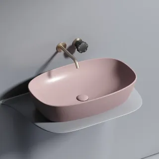 Раковина Ceramica Nova Element CN6049MP 60см розовый матовый