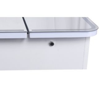 Зеркало-шкаф Style Line "Каре 80*80" СС-00002276 с подсветкой, сенсор на зеркале