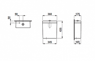 Бачок унитаза 8.2880.3.000.873.1