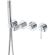 Смеситель для ванны настенный 4 отверстия DQ Bonn хром (DA1704801)