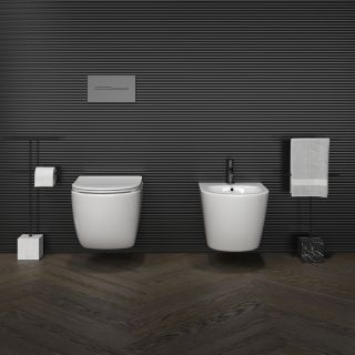 Биде подвесное Ceramica Nova Forma CN3010 белый