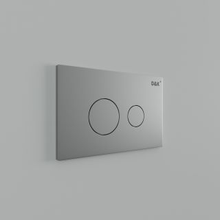 Клавиша смыва DQ Venice DB1029002 матовый хром