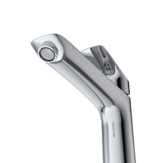 Смеситель для накладной раковины без донного клапана BelBagno DUE-LMC-CRM-W0