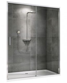 Душевая дверь ABBER Komfort AG93140 140см хром