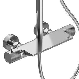 Душевая стойка Kohr Thermostatic Sun 1WN180300CP-0000A с термостатом хром