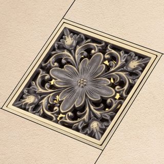 Душевой трап Gappo G81003-4 бронза