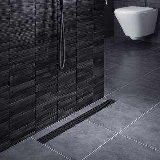 Душевой лоток Timo Drain System DS230107/03 70см с вставкой lines чёрный