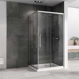 Душевой уголок ABBER Schwarzer Diamant 120x90см хром AG02129H