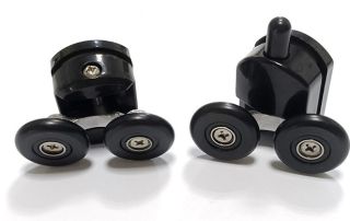 Душевой уголок ABBER Schwarzer Diamant AG30130B-S75B 130x75см чёрный