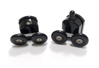 Душевой уголок ABBER Schwarzer Diamant AG30180BH-S60B-S60B 180x60см чёрный