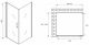 Душевой уголок ABBER Sonnenstrand AG04070M-S100M 70x100см хром