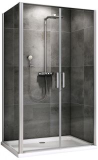 Душевой уголок ABBER Sonnenstrand 100x70см хром AG04100C-S70