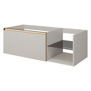 Тумба под раковину Armadi Art Quatro 790-M6-120-CM-MG 120 см кашемир/золото матовое